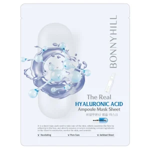 Ampoule Sheet Mask — Single-use ampoule sheet masks, sold one at a time. Cica, hyaluronic acid, vitamin, arbutin or tea 