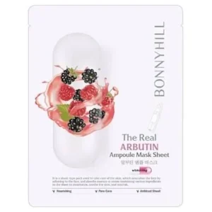 Ampoule Sheet Mask — Single-use ampoule sheet masks, sold one at a time. Cica, hyaluronic acid, vitamin, arbutin or tea 