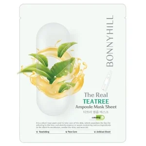 Ampoule Sheet Mask — Single-use ampoule sheet masks, sold one at a time. Cica, hyaluronic acid, vitamin, arbutin or tea 