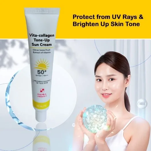 Beaute Vita Collagen Tone-Up Sunscreen SPF50+ PA+++ 45ml