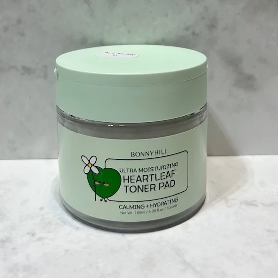 Bonnyhill Heartleaf Toner Pads, 60 pads