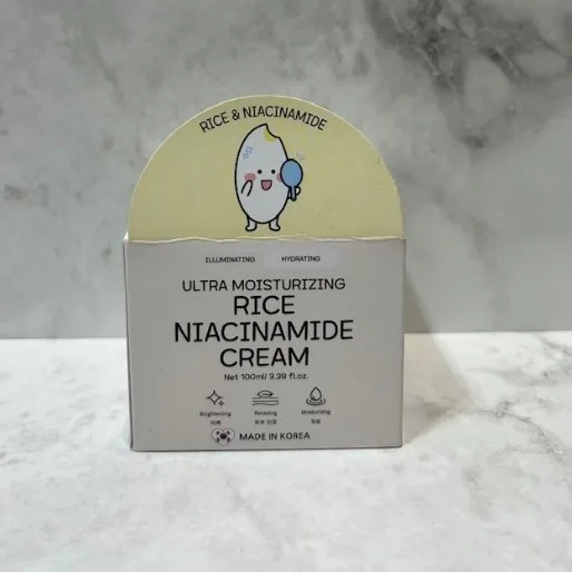 Bonnyhill Rice Niacinamide Cream 100ml — A rice extract and niacinamide cream for hydration, tone and texture. 100ml.