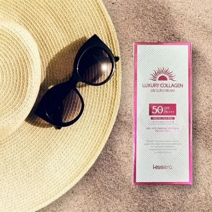 KISSERA Luxury Collagen UV Sun Cream SPF50+ PA+++ 70ml
