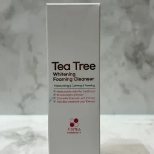 Mela-X Tea Tree Brightening Foaming Cleanser 150ml — A mildly acidic foaming cleanser with tea tree, glutathione and alo