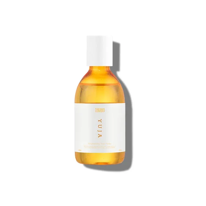 Tenzero Brightening Yuja Toner 200ml — A brightening toner built on yuja (Korean citron) extract, for dull and uneven sk